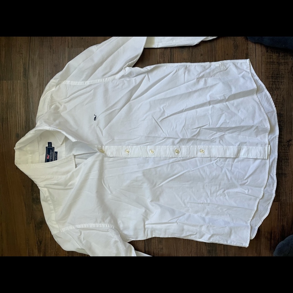 Oxford Button Down Whale Shirt Vineyard Vines